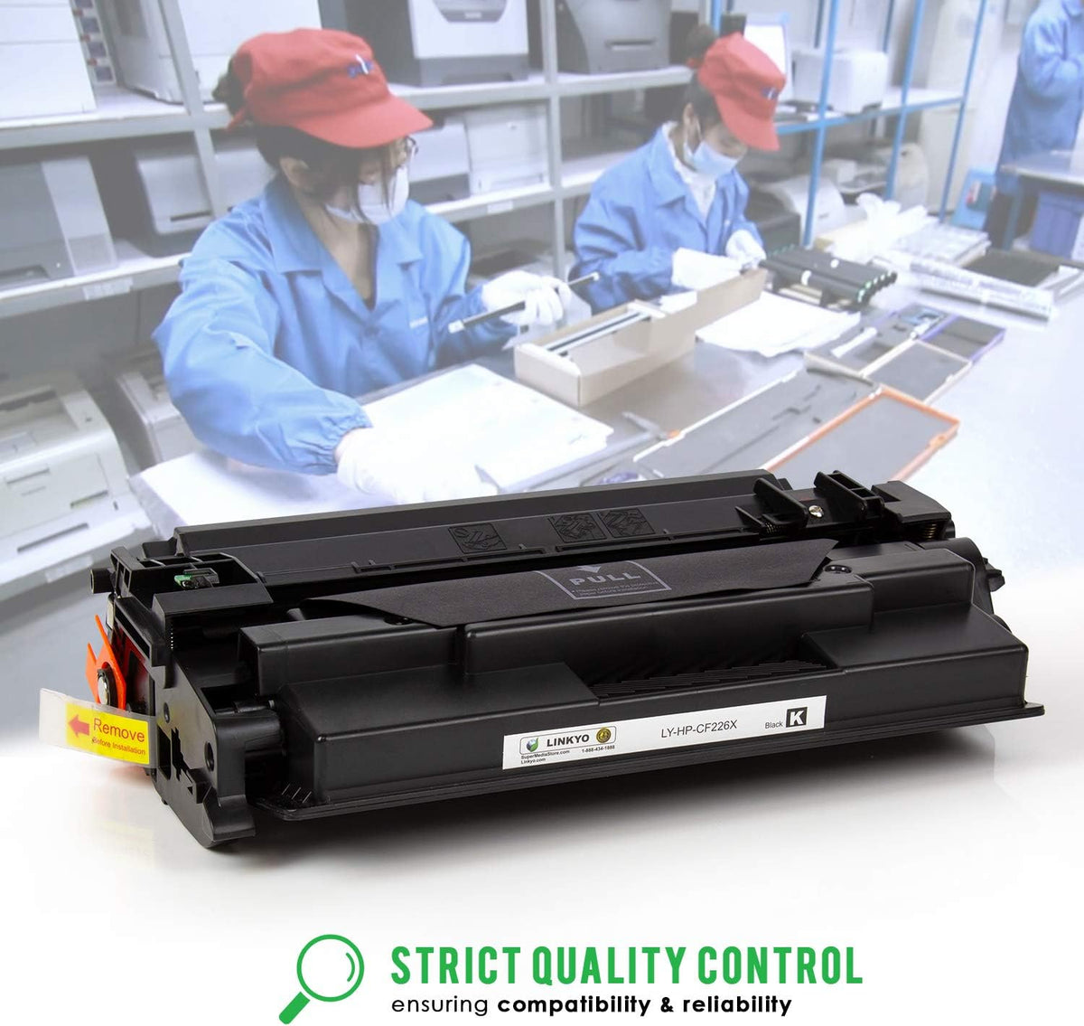 2 Pack Black High Yield Toner Cartridge Q191021