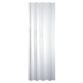 Vinyl Accordion Door Frost White L2200