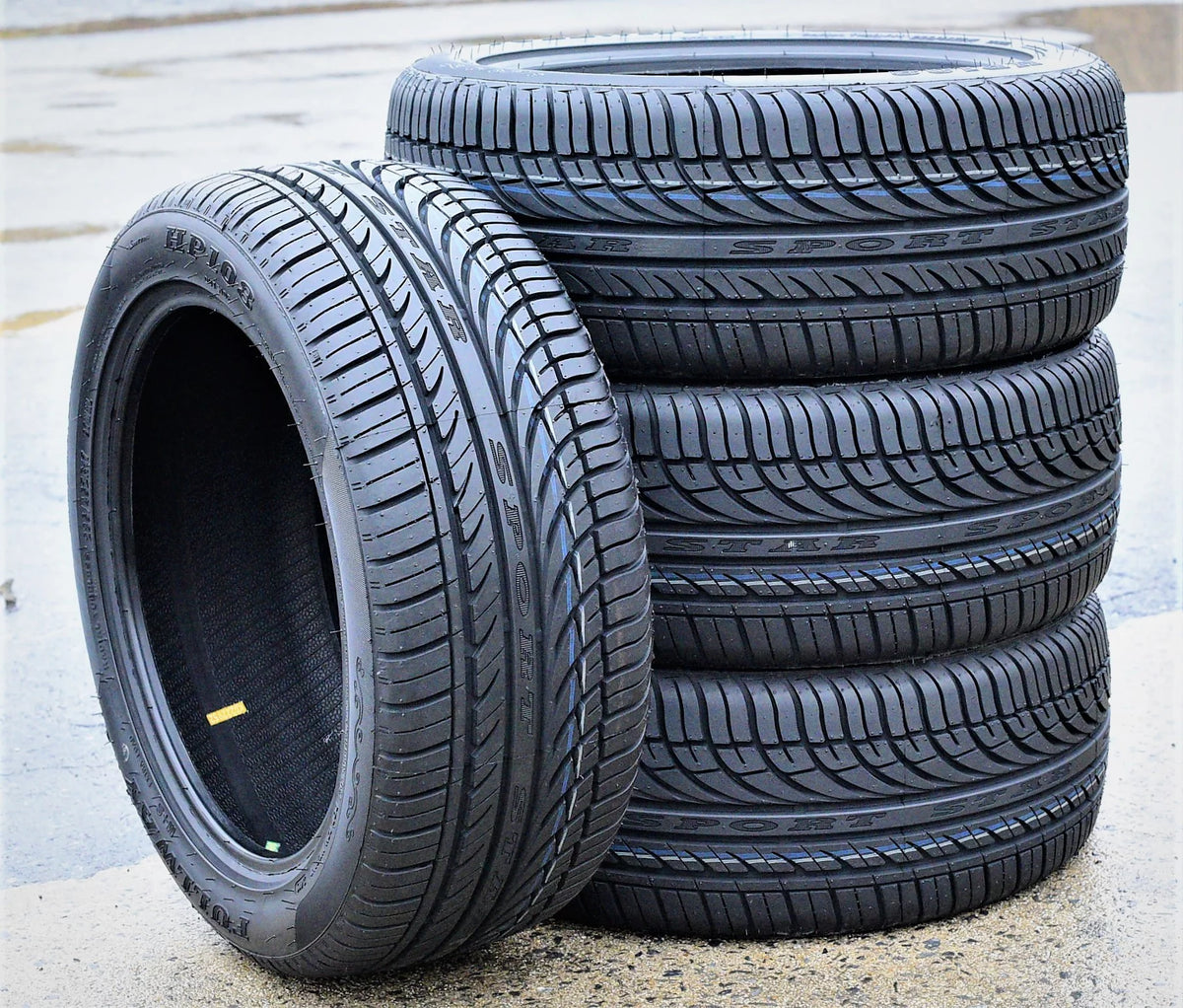 Set of 4 All Season Performance Tires T2497