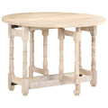 Round Solid Mango Wood Dining Table B88439