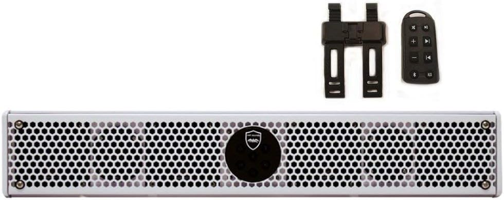 Renewed White Amplified Soundbar with Remote U807