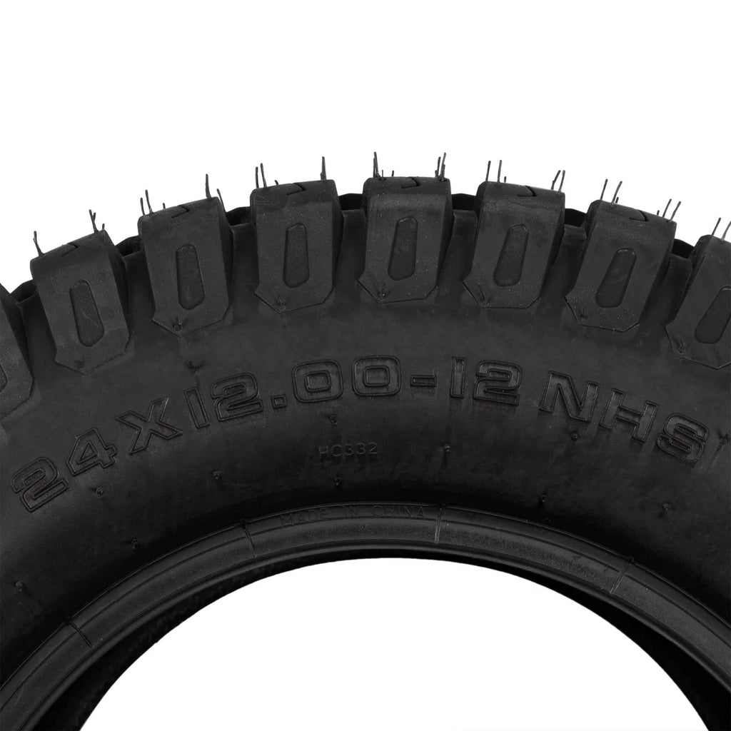 24x12.00-12 Lawn Mower Turf Tires 2 Pack V921