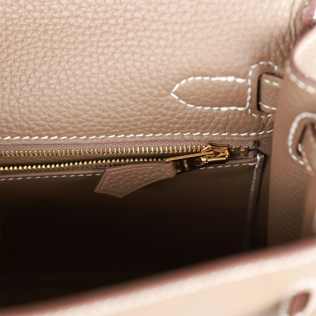 Etoupe Togo Leather Bag R93566