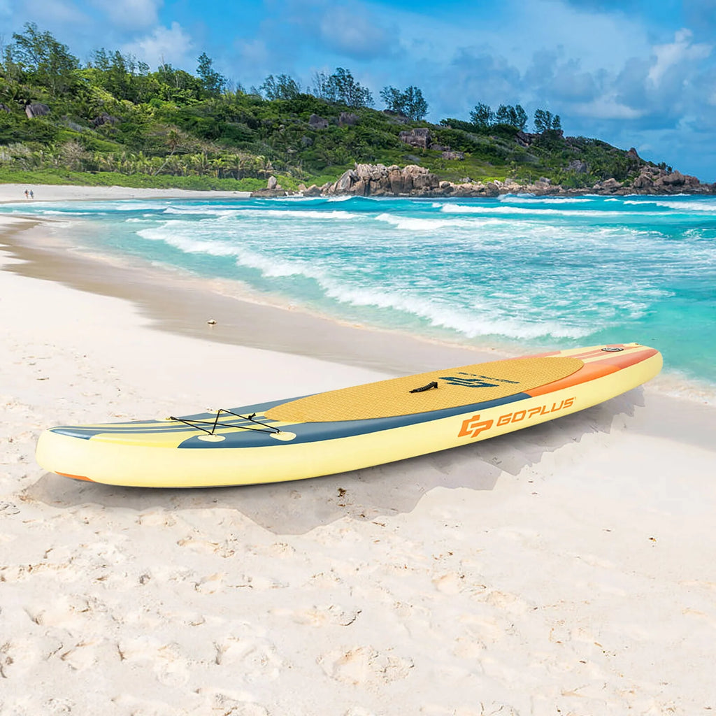 10.5ft Inflatable Stand Up Paddle Board with Paddle U239701