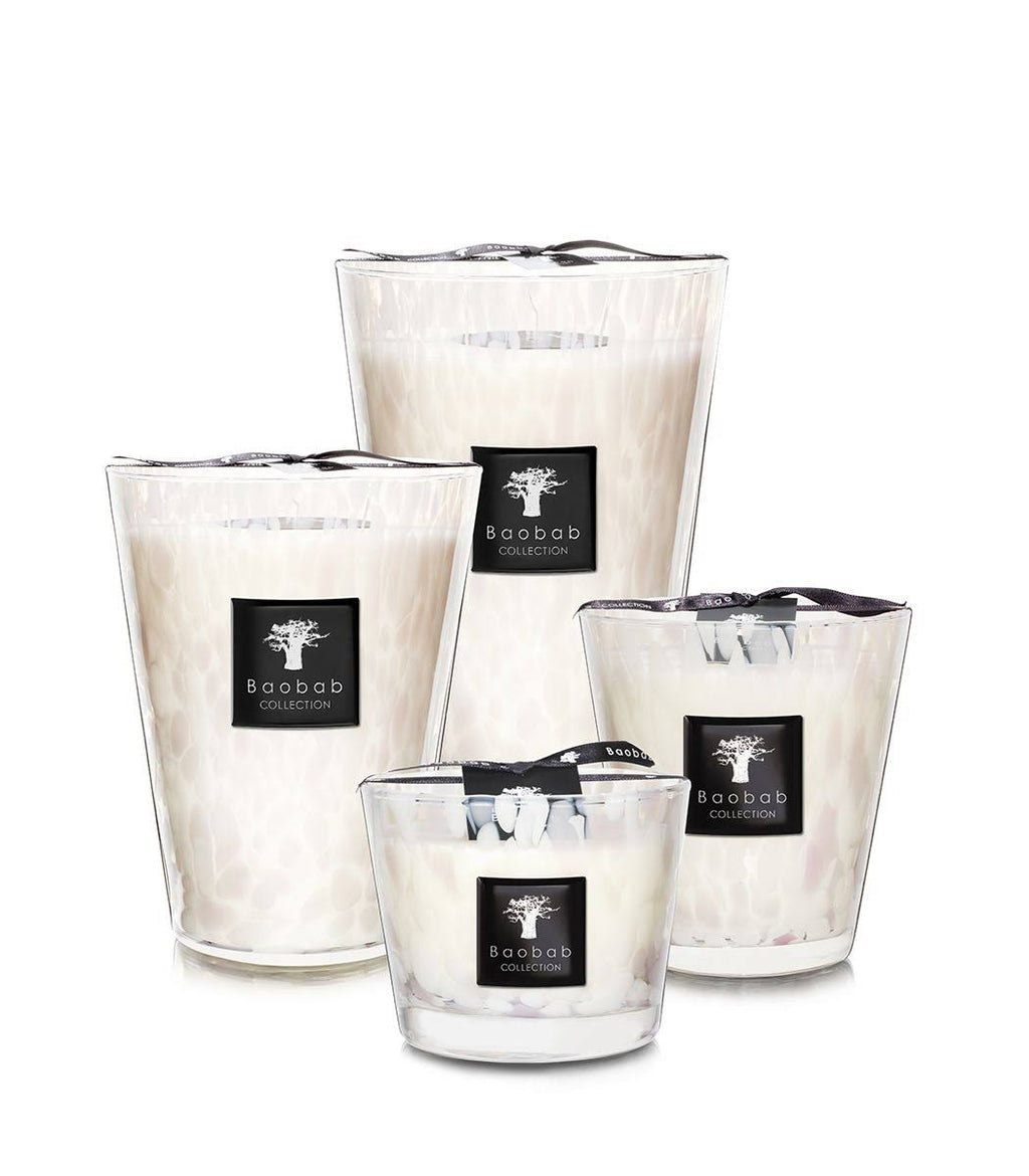 White Pearls Candle H11989
