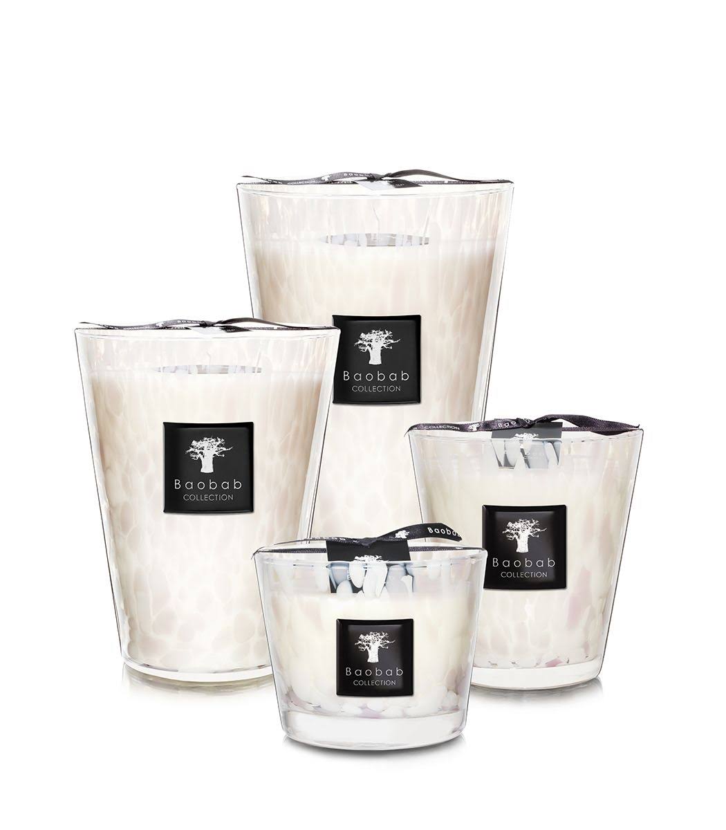 White Pearls Candle H11989
