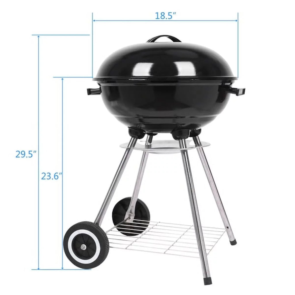 Charcoal Grill 18” Round Barbecue Grill I373316