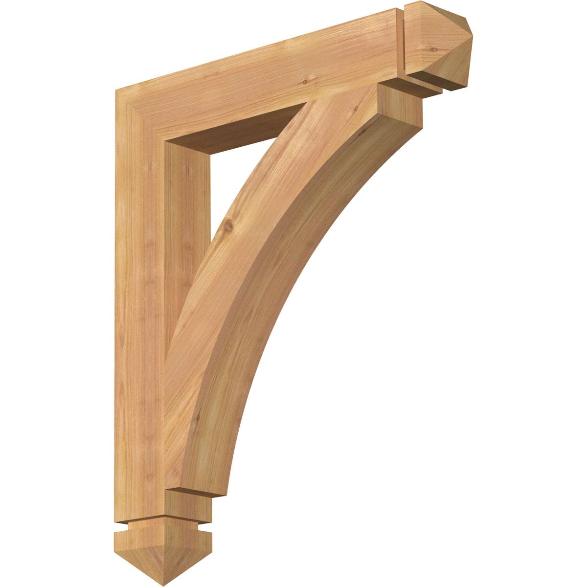 Western Red Cedar Smooth Bracket Z873208