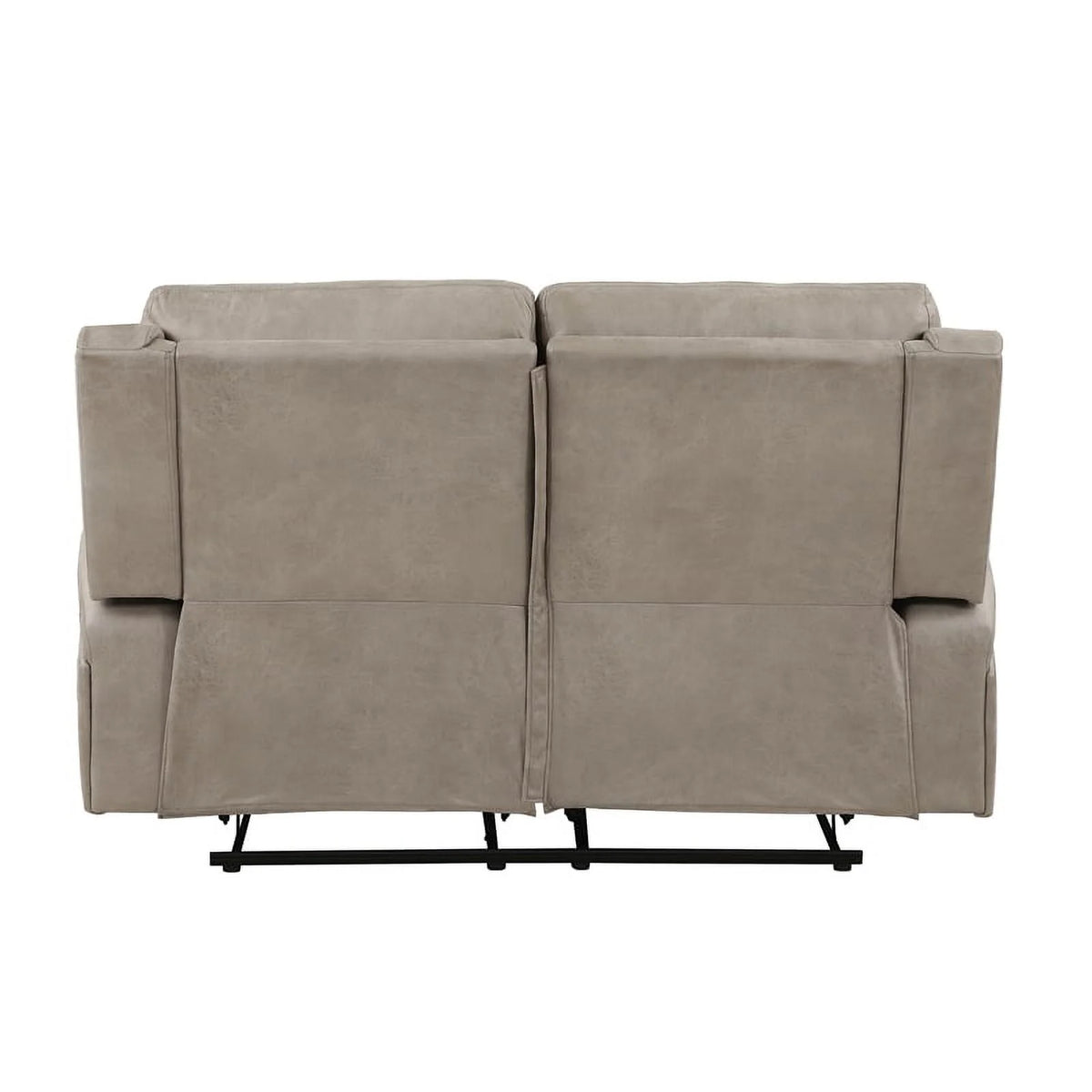 Brown 2-Piece Microfiber Reclining Sofa Set H57686