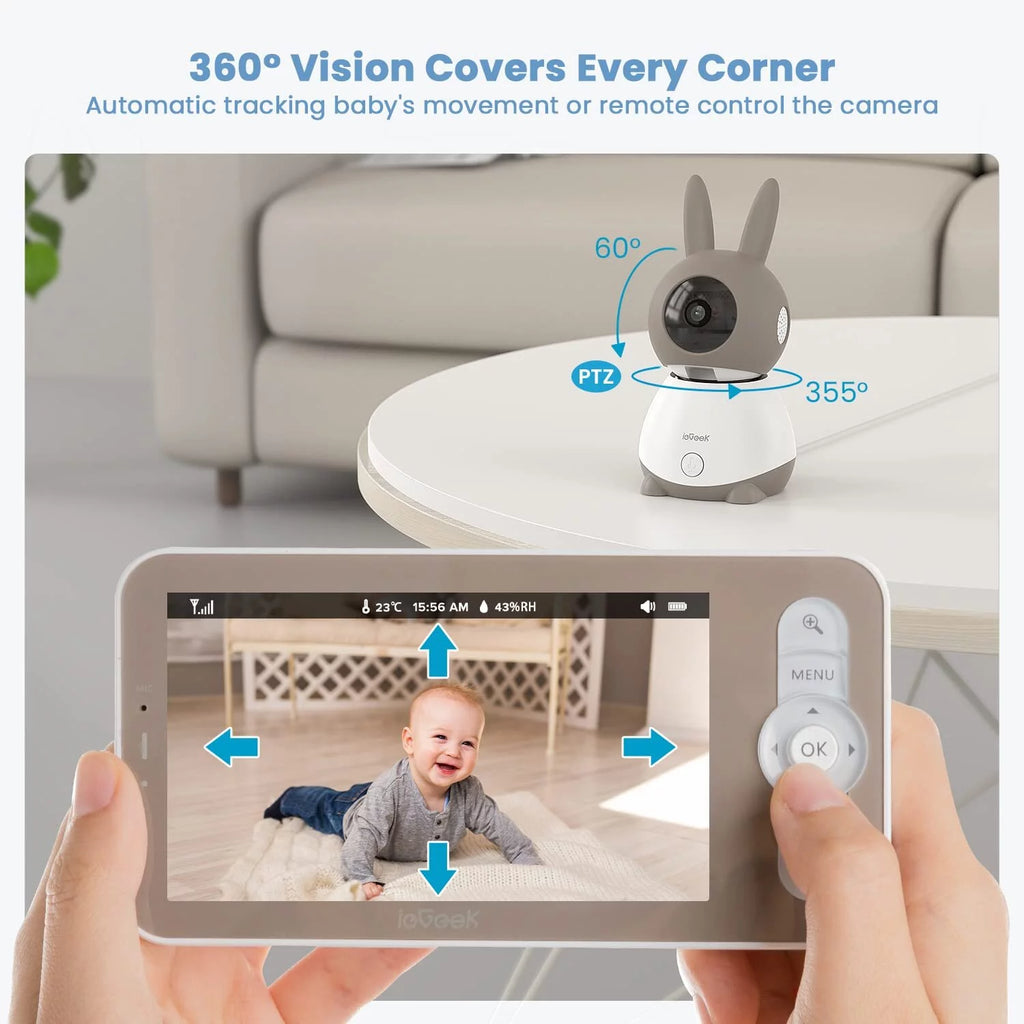 Baby Monitor with Camera and Audio E920064
