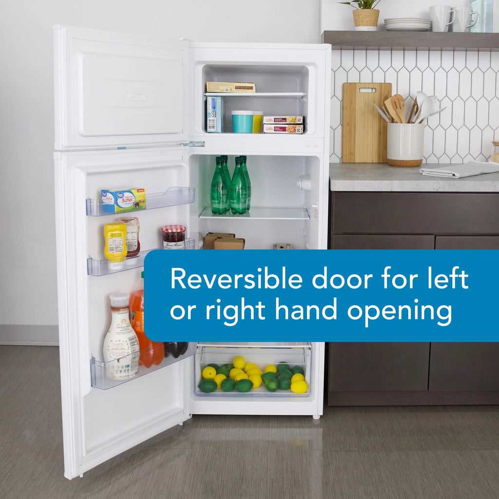 White 7.3 Cu. Ft. Top Freezer Refrigerator G9802