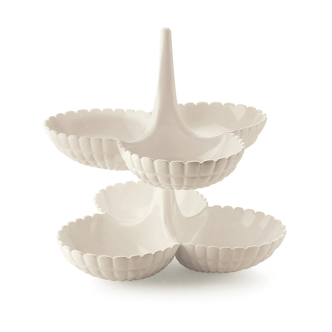 Set of 2 Milk White Dishes G584404