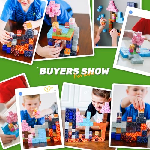 84 PCS Magnetic Tiles Building Blocks W727