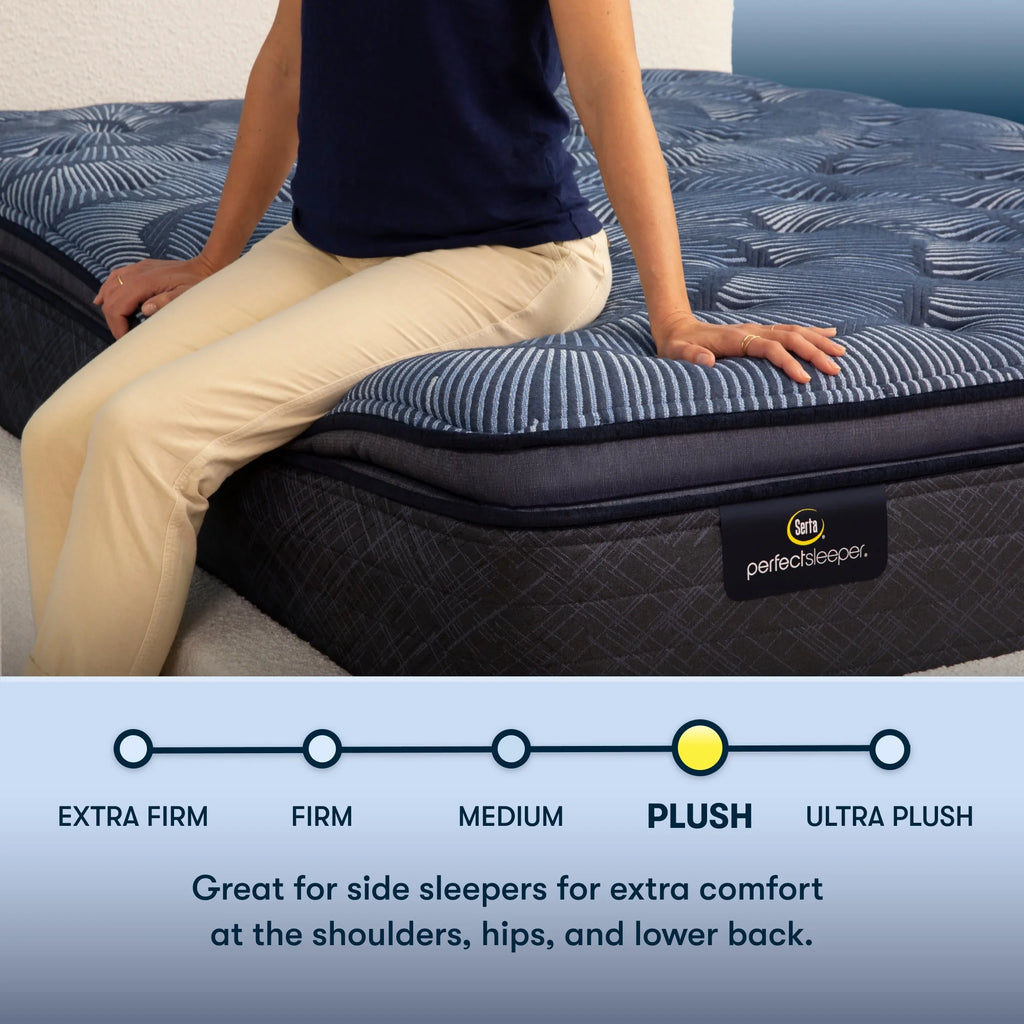 15 Plush Pillow Top Innerspring Mattress Q48069