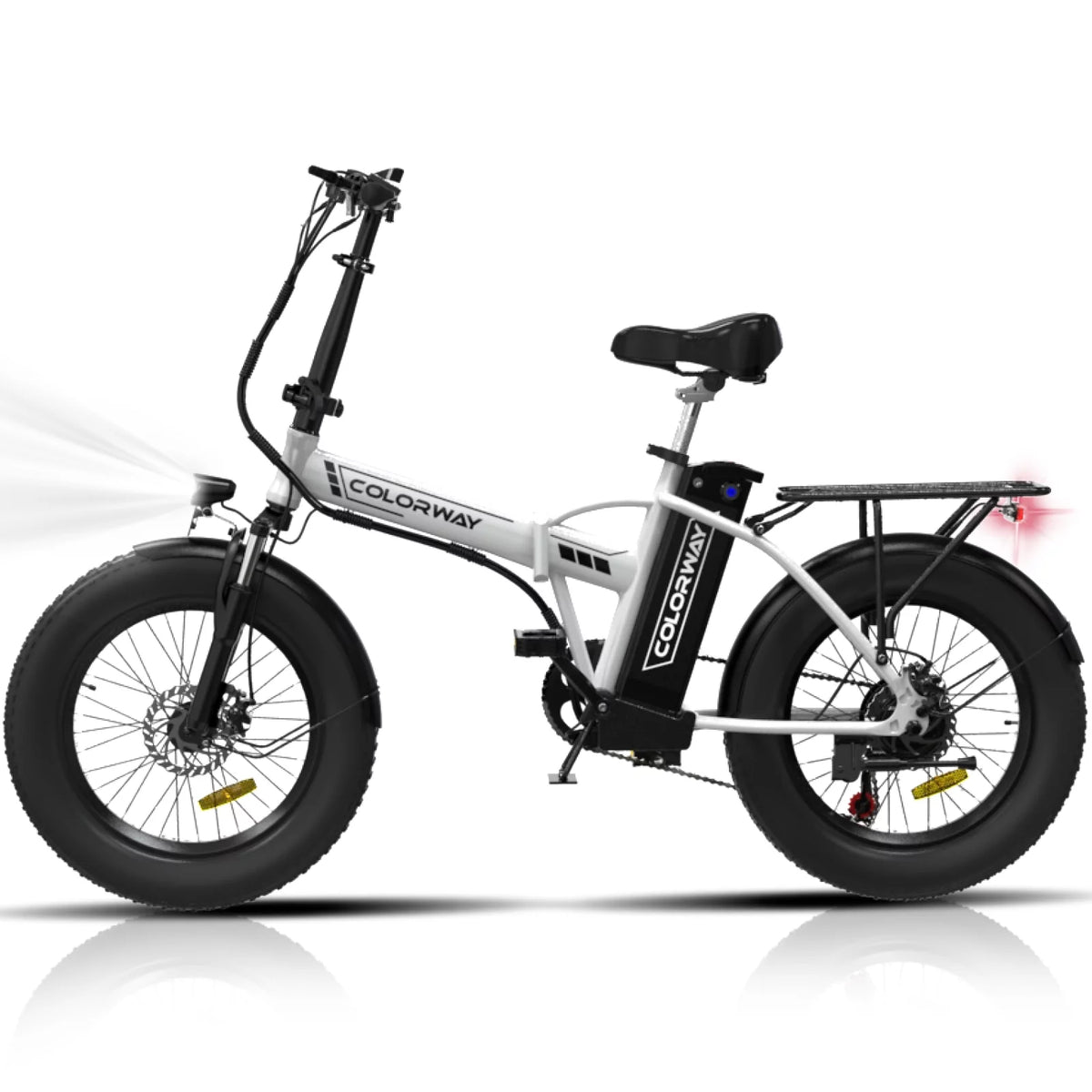 20" Fat Tire Foldable Electric Bike with 500W Battery C2720