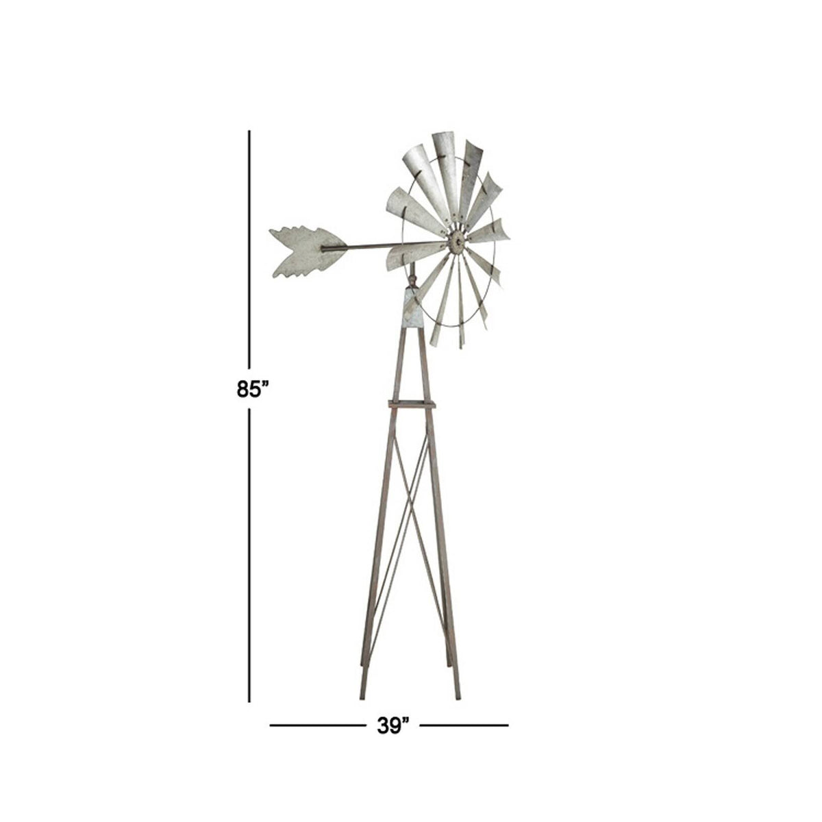 Black Iron Garden Windmill K284