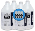 4 Gallons USP Grade Isopropyl Alcohol 70% with Four 2 OZ Spray Bottles H31028