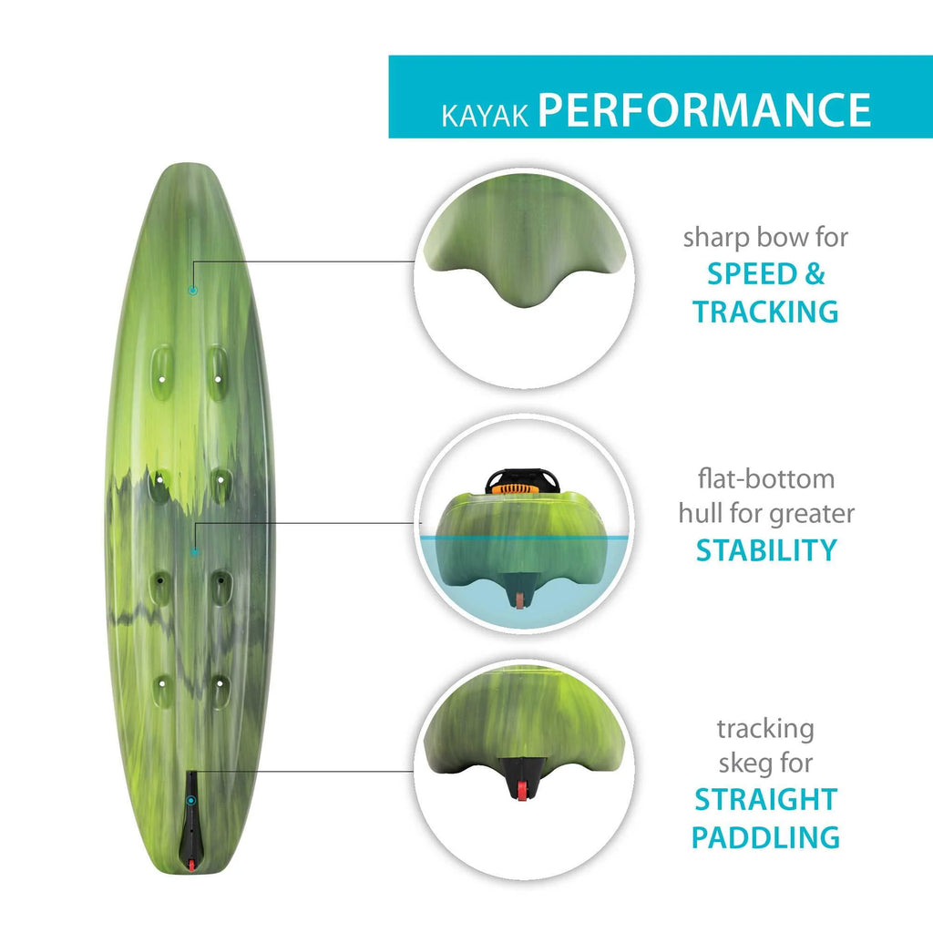 116 inch Sit-on-Top Fishing Kayak R9124