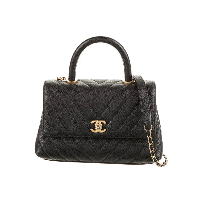 Chevron Coco Handle Bag C81971