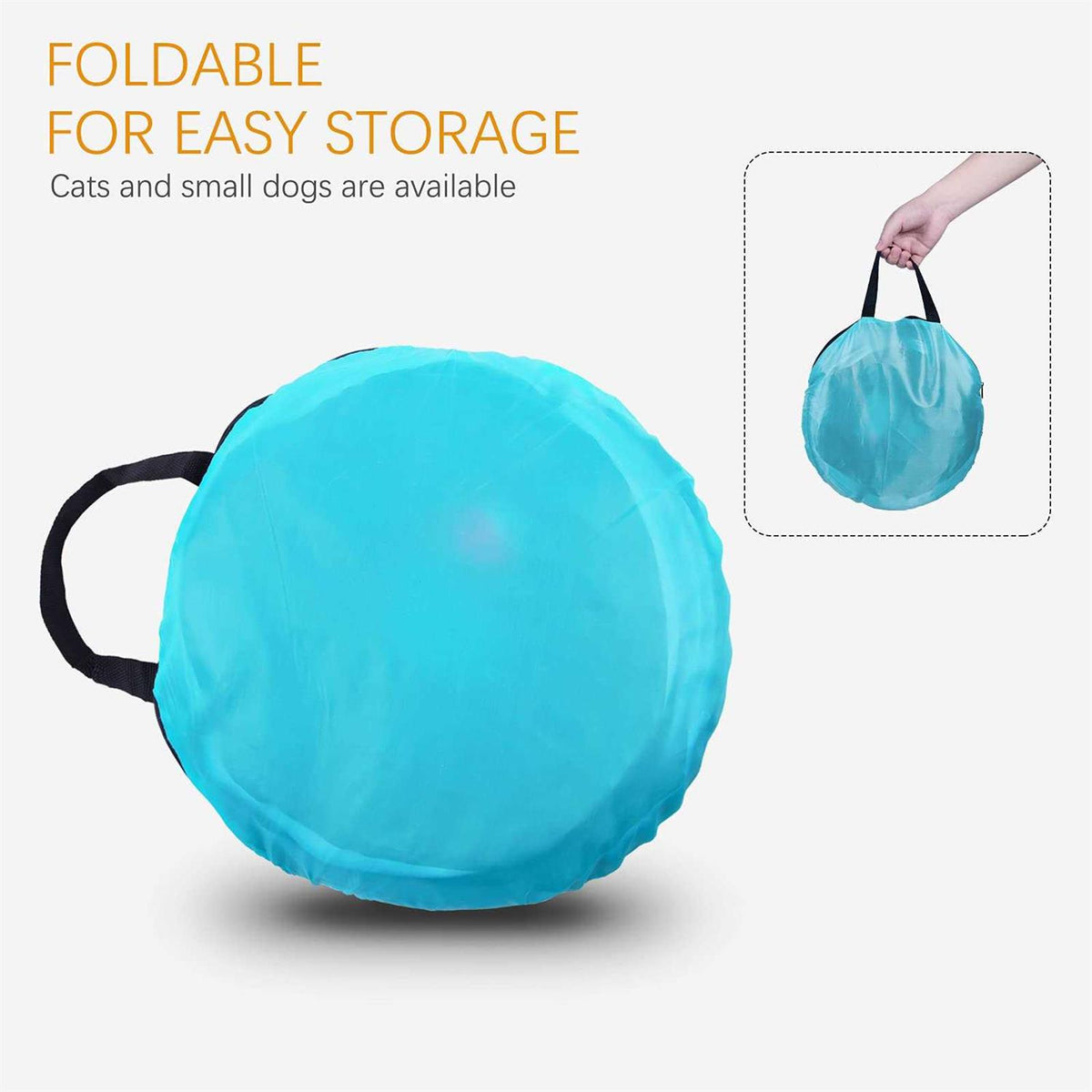Cat Tunnel with Play Ball Collapsible Pet Tube K249157