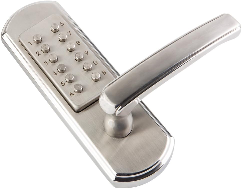 Keyless Mechanical Combination Door Lock Stainless Steel 304 Q694