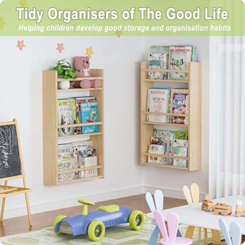 3-Tier Nursery Book Shelves U6277