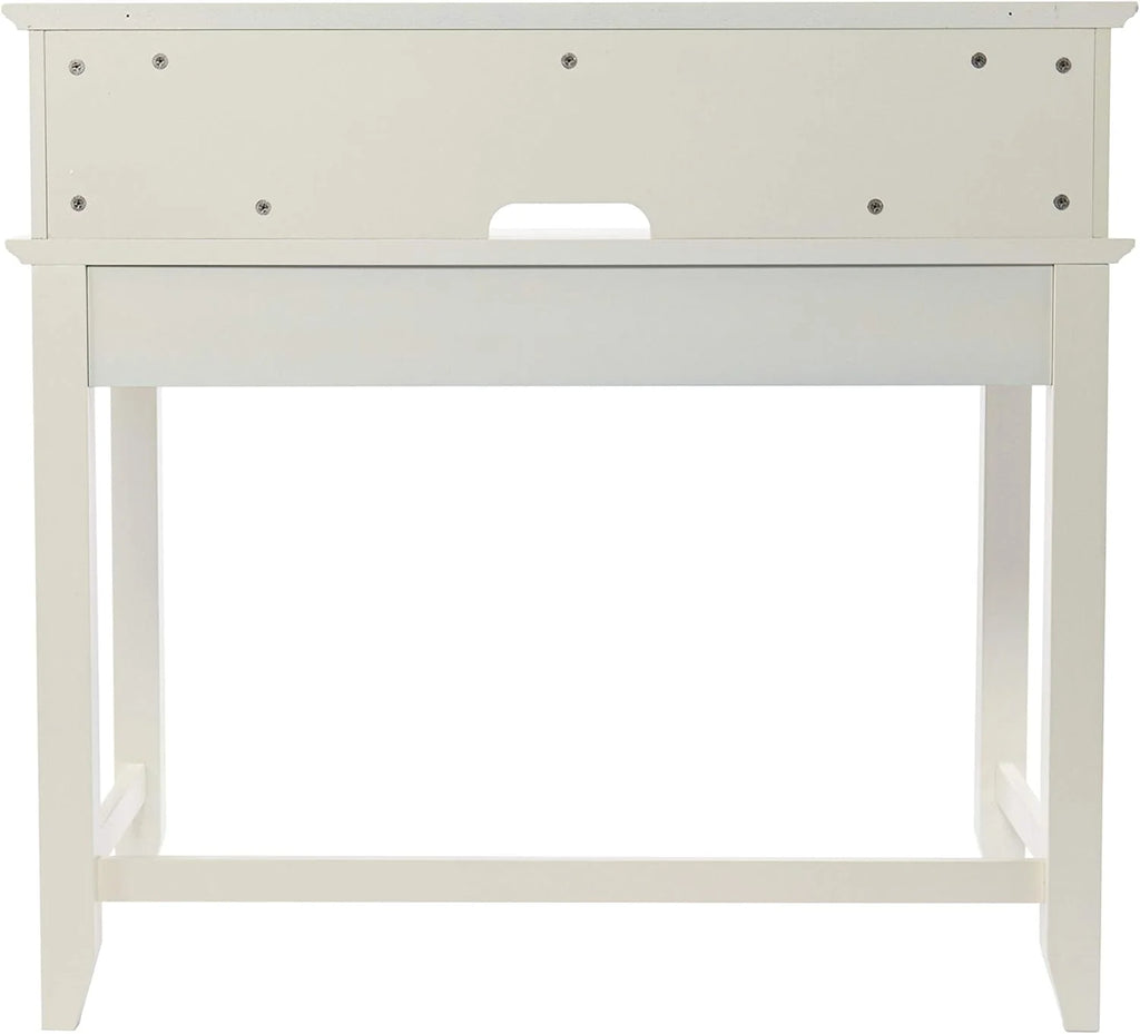 White Secretary Desk L9387