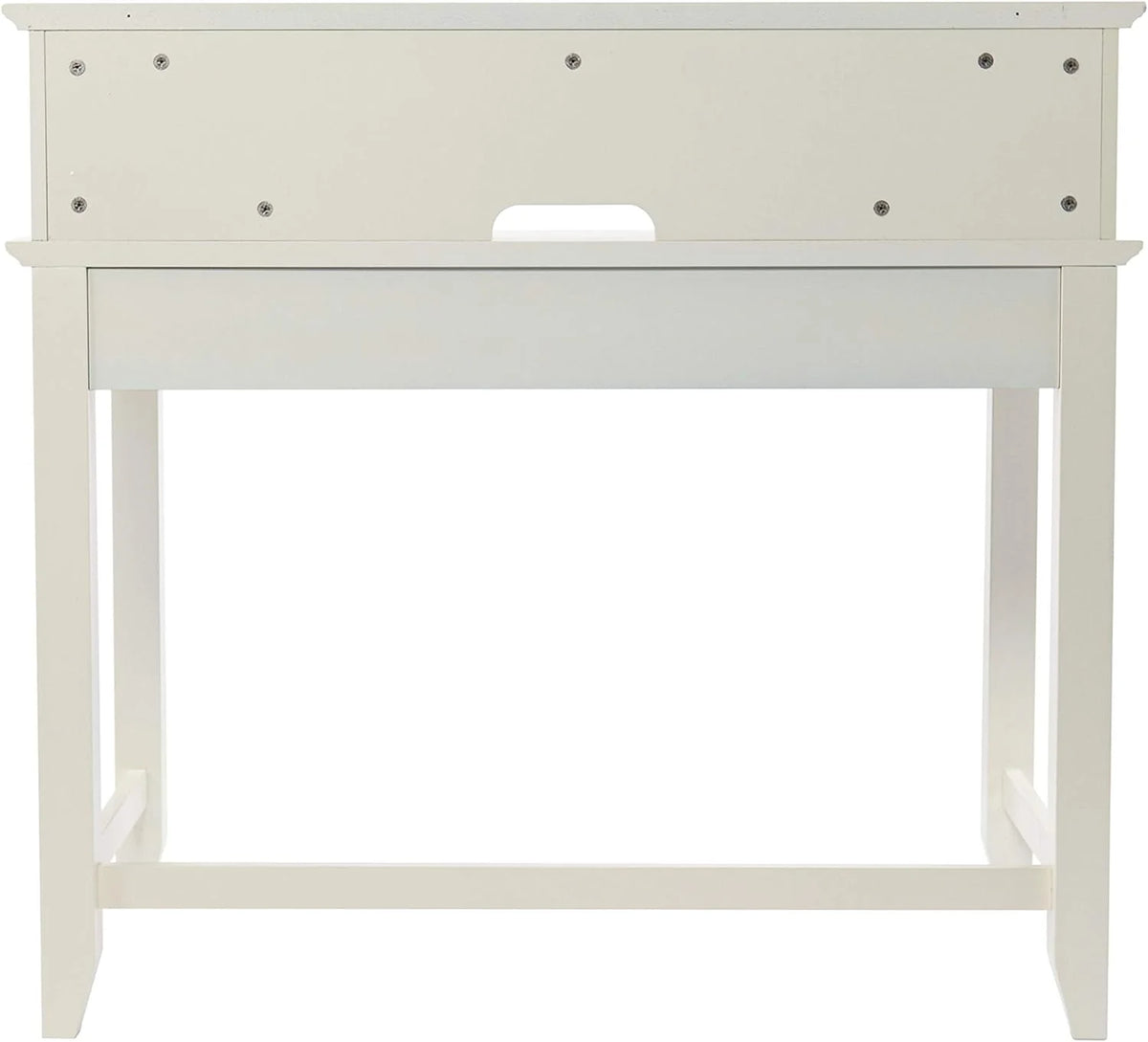 White Secretary Desk L9387