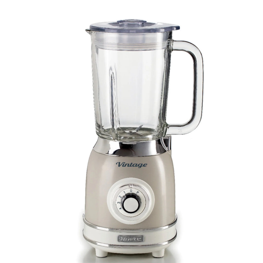 Vintage Blender With Glass Cup Beige 1000W C4343