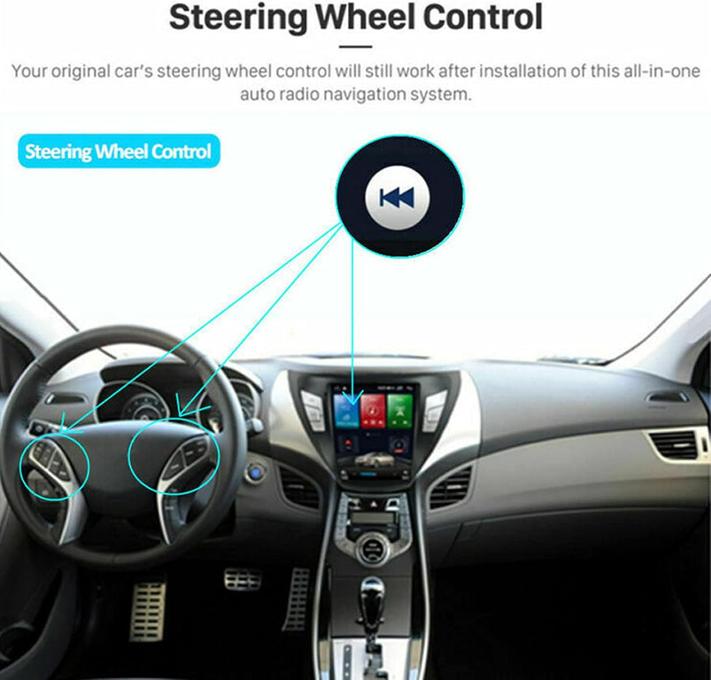 9.7in Car Radio Stereo Bluetooth MP5 Navigation A43121