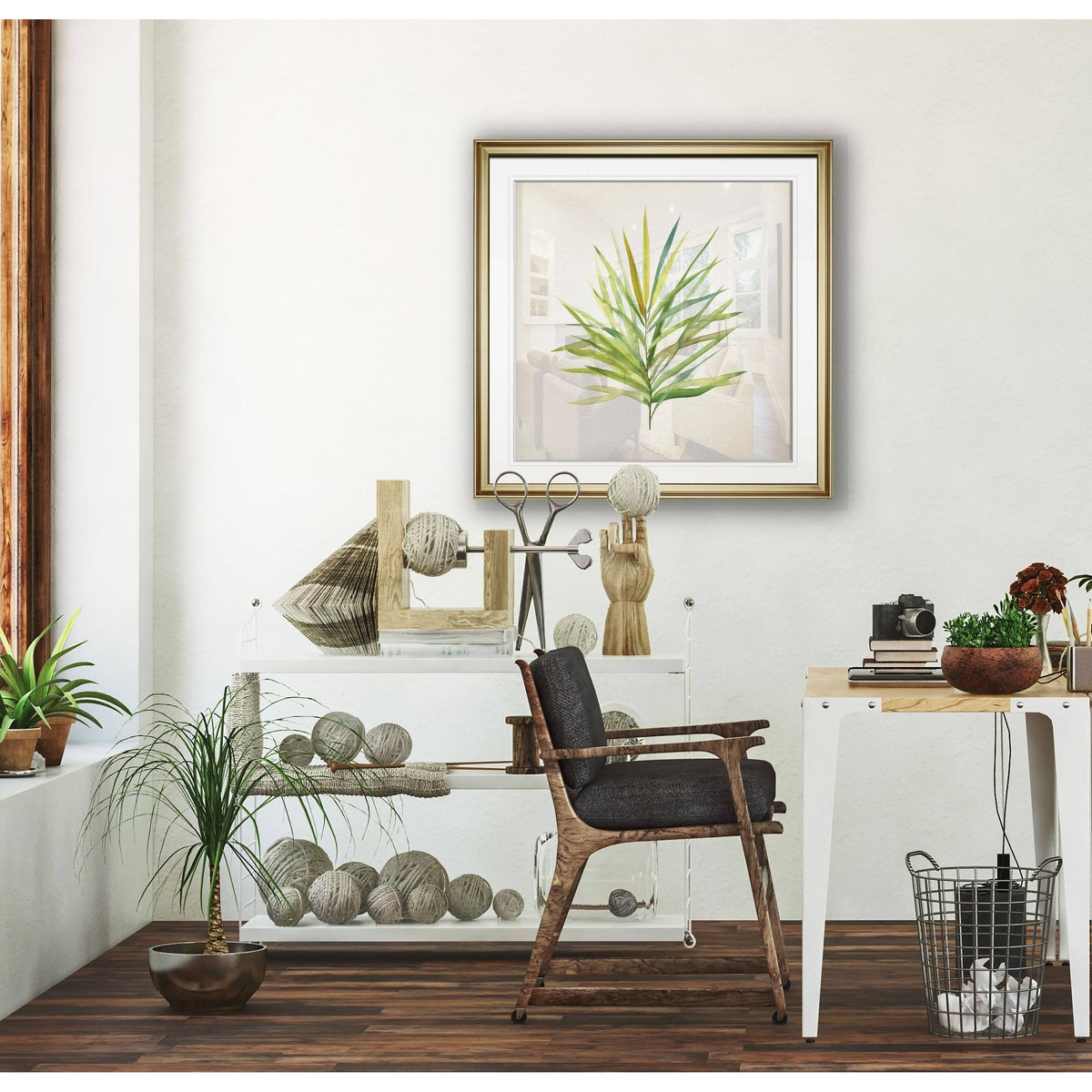 Framed Giclee Print 22X22 E73855