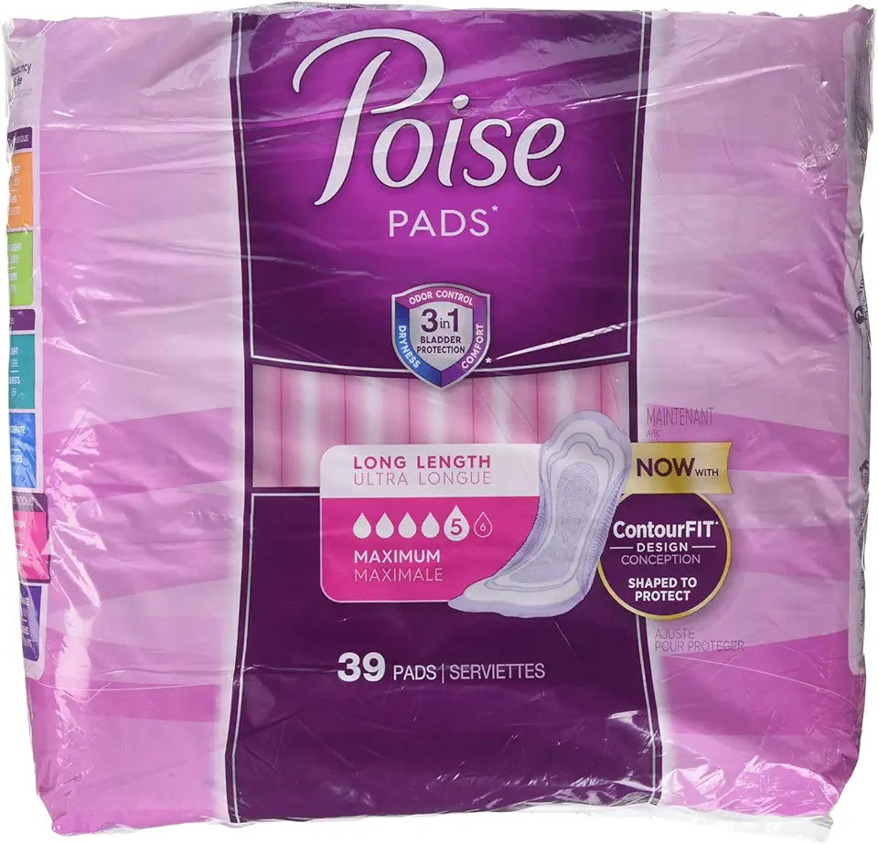 Long Pads with Ultra Soft Side Shields 39ct X9289