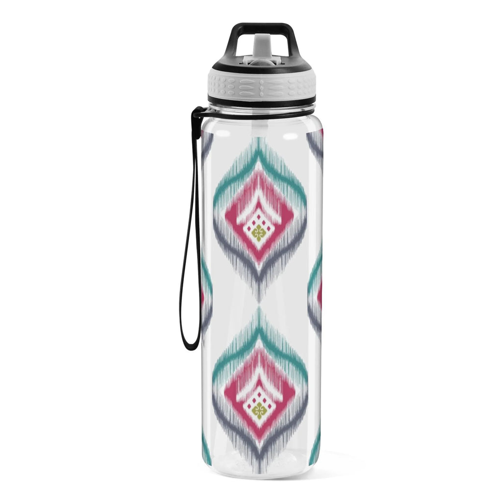 Clear 32oz Tritan Sports Water Bottle with Straw E7008