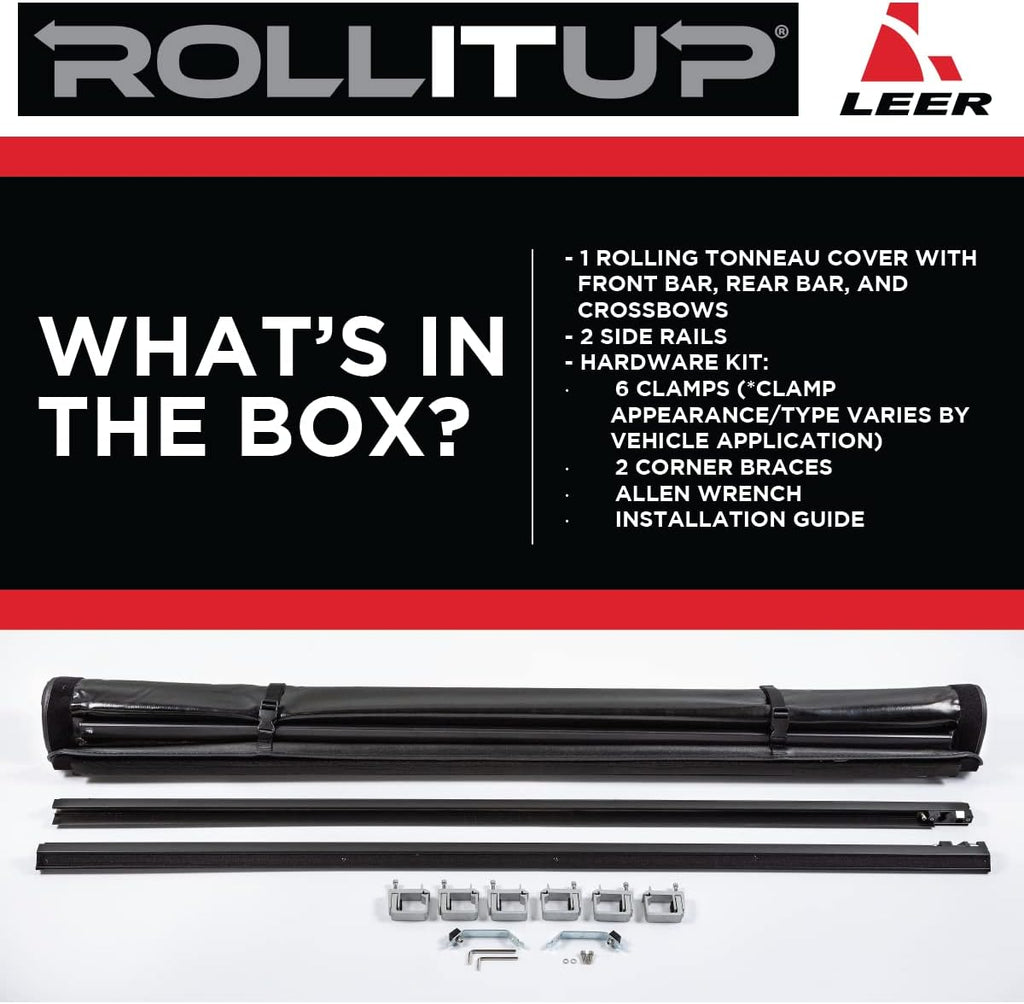 Soft Roll Up Truck Bed Tonneau Cover Z882