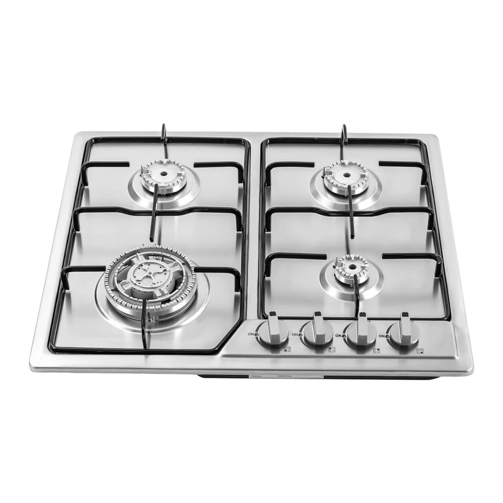 23 x 20 Stainless Steel 4 Burners Gas Cooktop X456