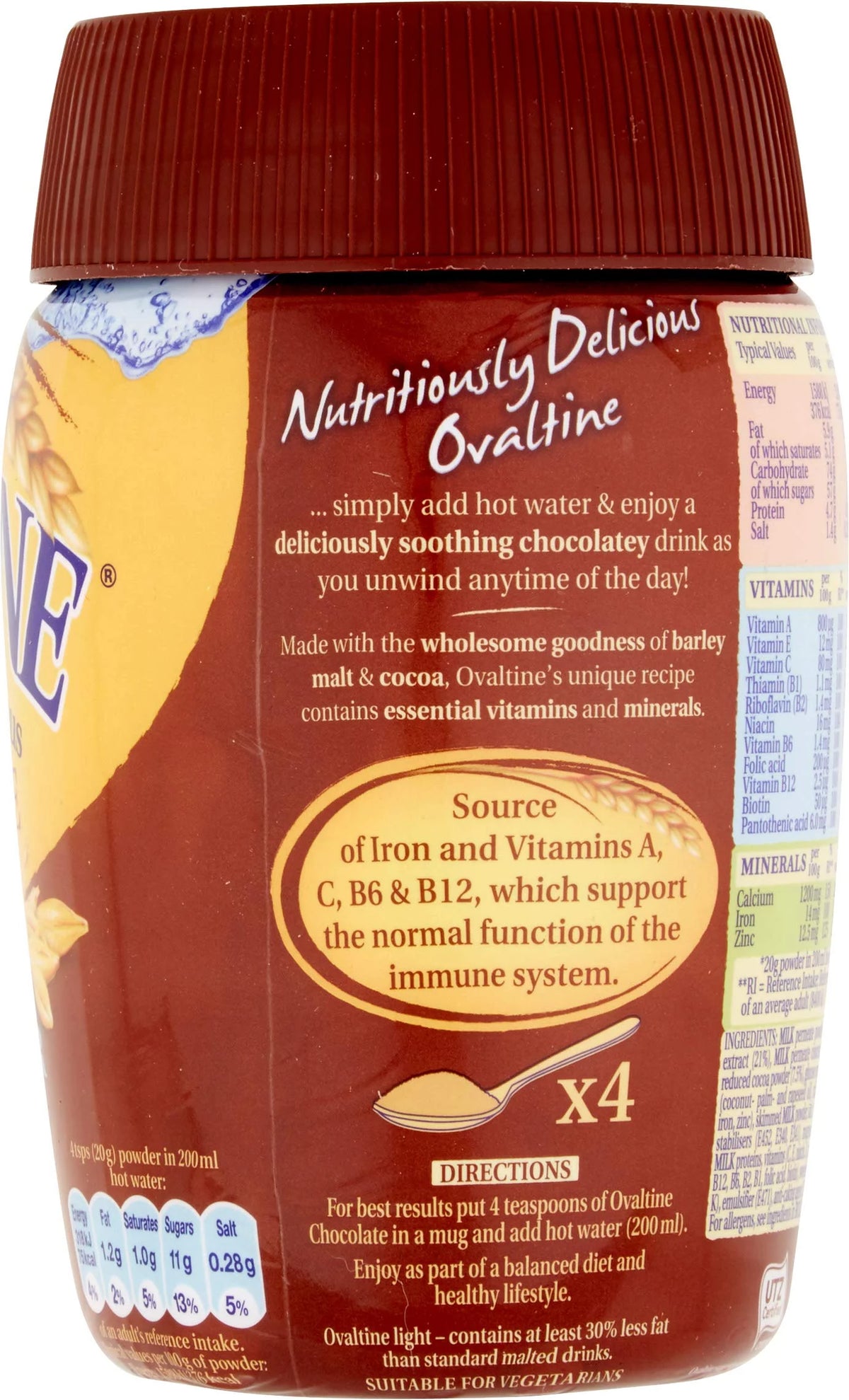 Chocolate Light Drink 300G H254515