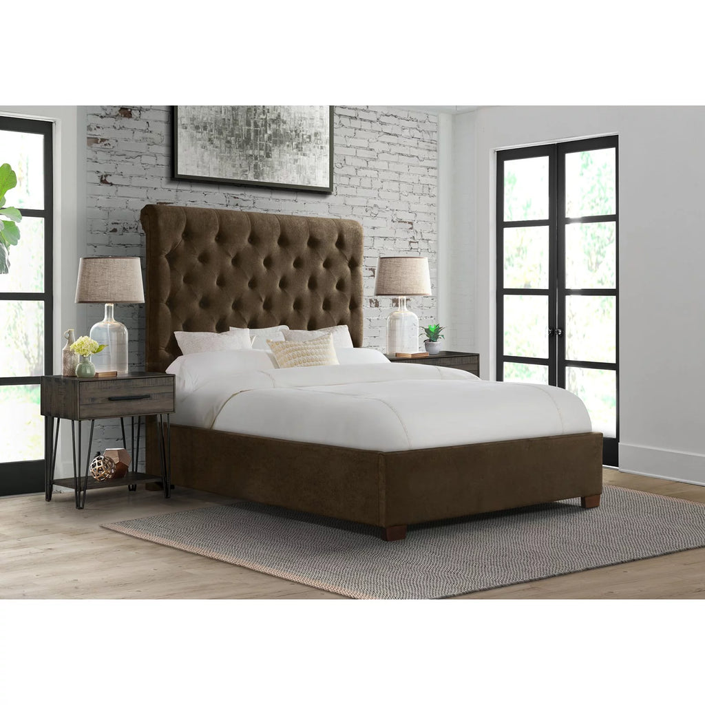 King Upholstered Bed F410