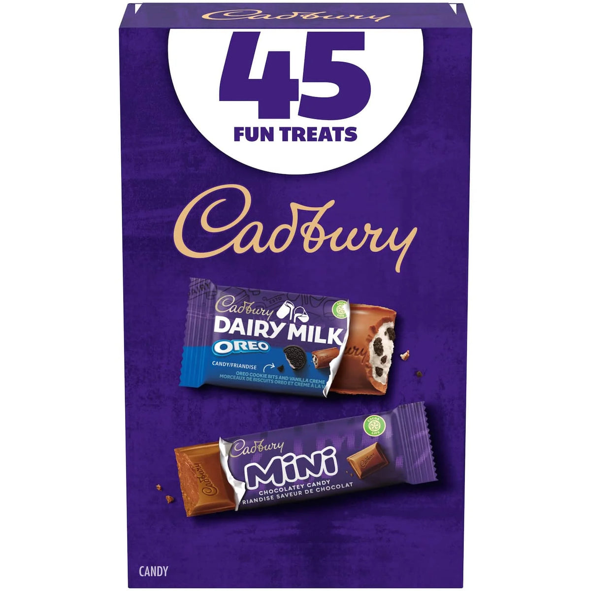 Chocolate Bars 45 count 593g Y581025