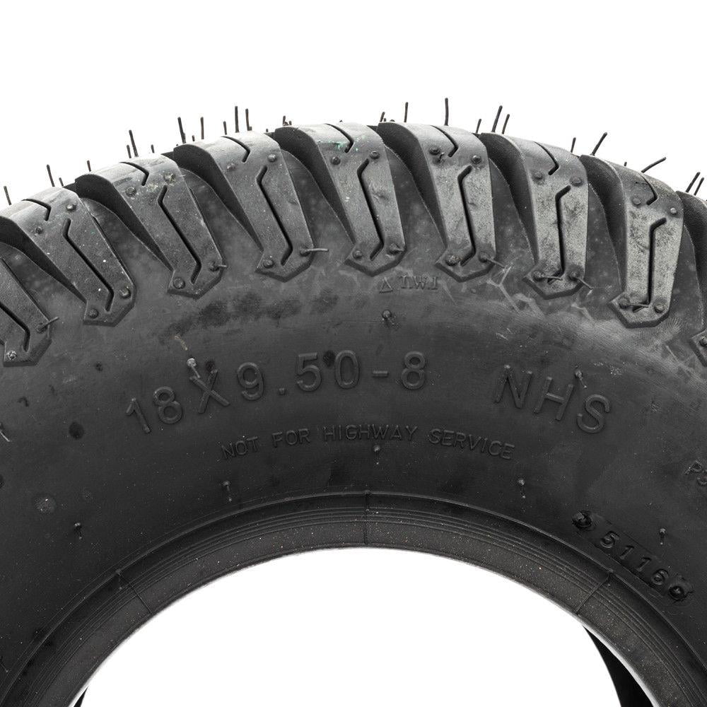 2 Pack 18x9.50-8 Lawn Mower Turf Tires W501365
