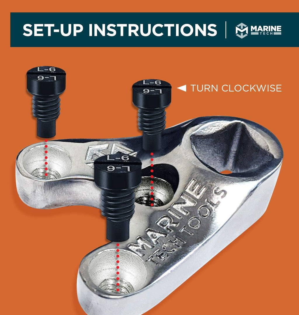 35mm Pin Wrench with L-6 Pins T3996