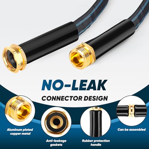 50ft Non-Expanding Flexible Garden Hose J1498