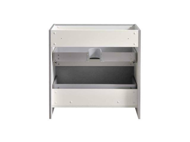 Glossy Gray Free Standing Bathroom Cabinet G947