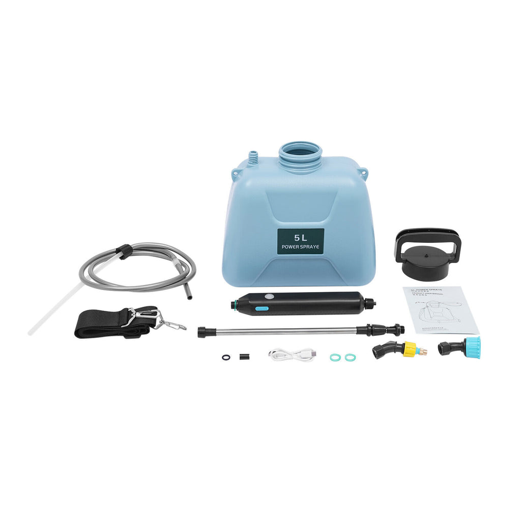 5L Electric Plant Mister Spray Bottle with Adjustable Shoulder Strap M821910