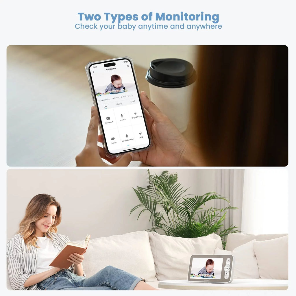 Baby Monitor with Camera and Audio E920064