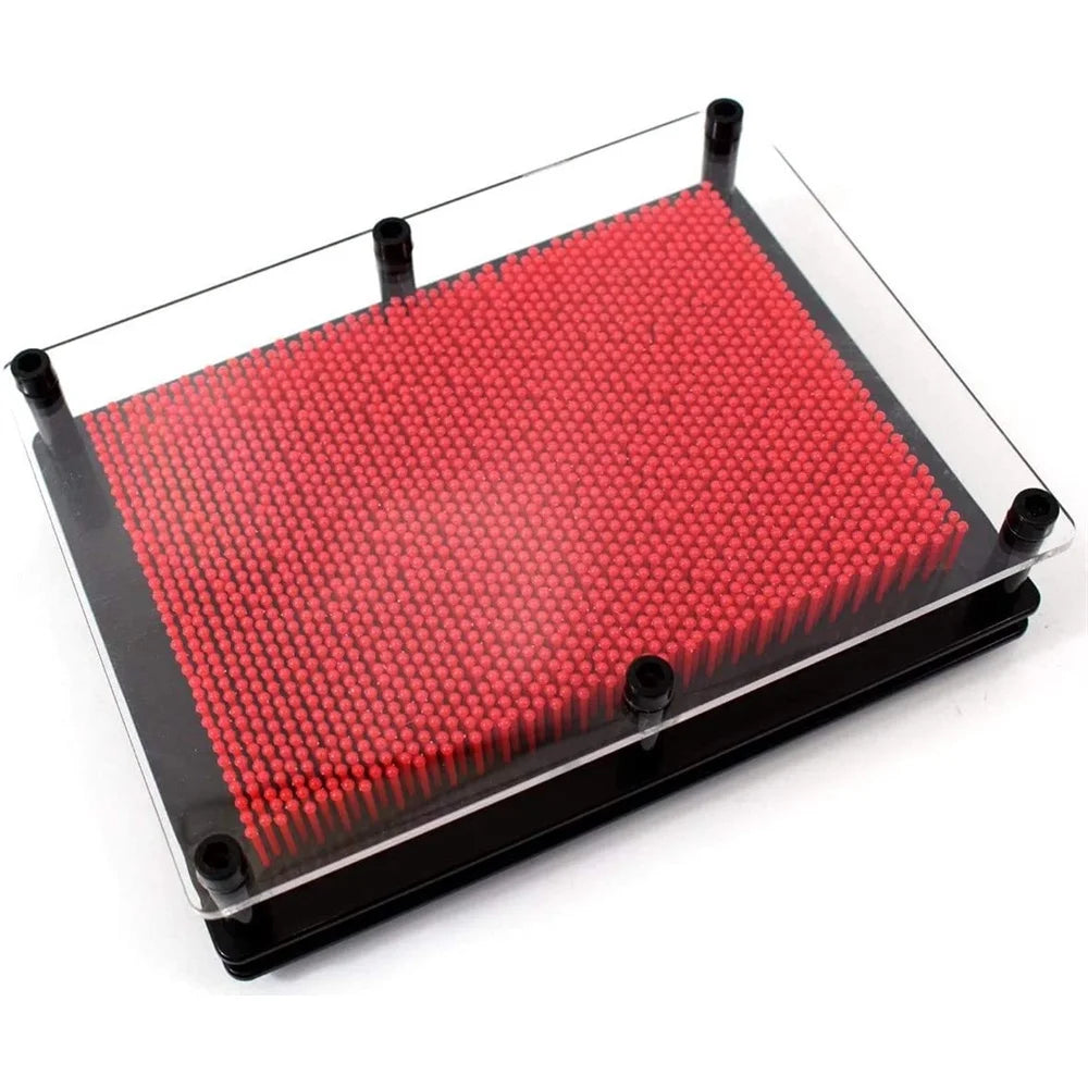 3D Pin Art Toy Board for Kids (Red) I6593