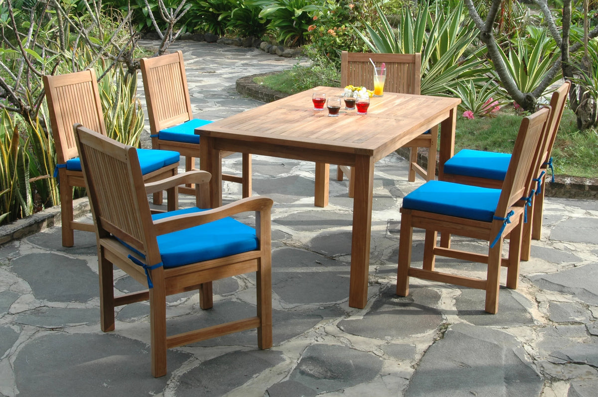 7-Pieces Teak Dining Set C573817