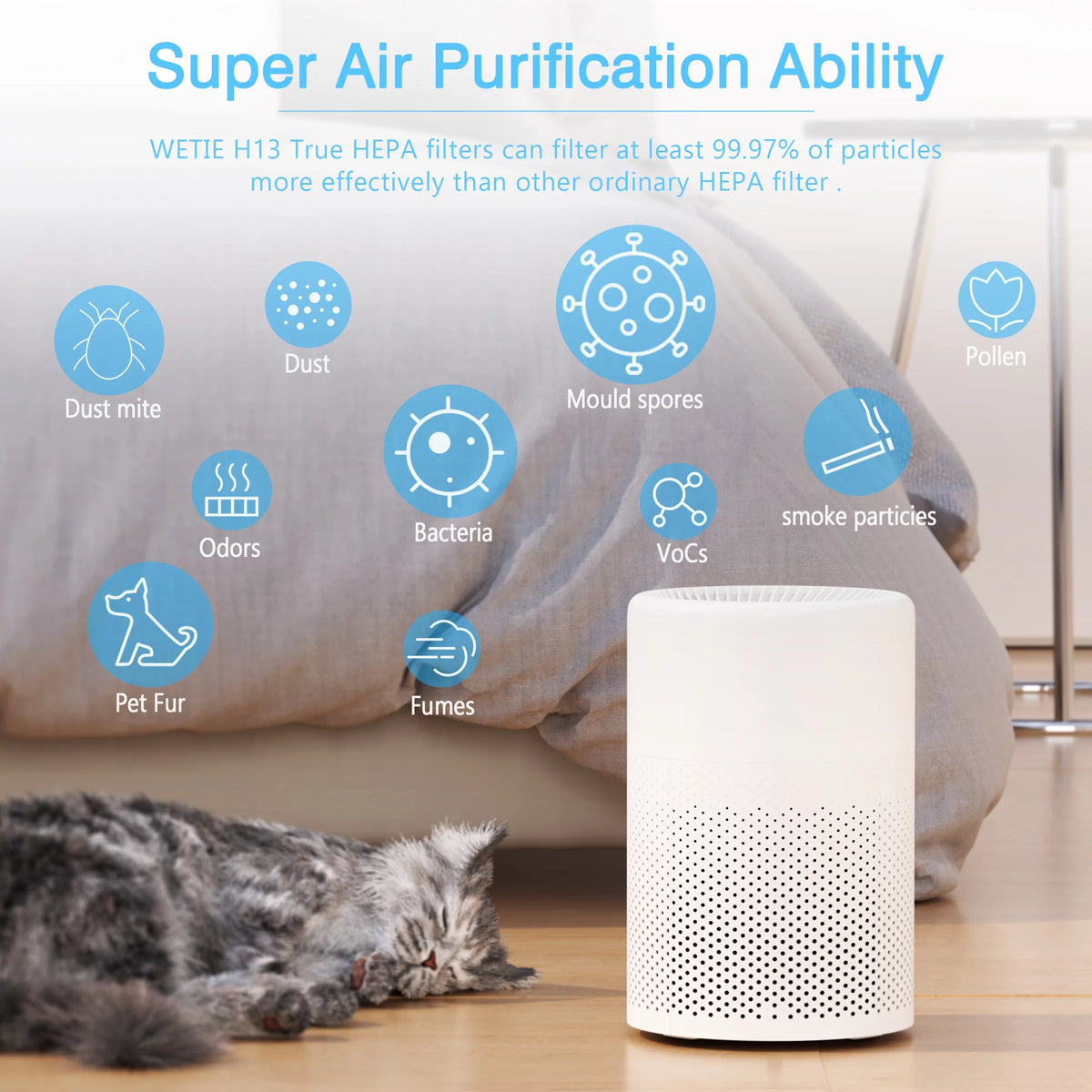 3-in-1 HEPA Air Purifier V3253