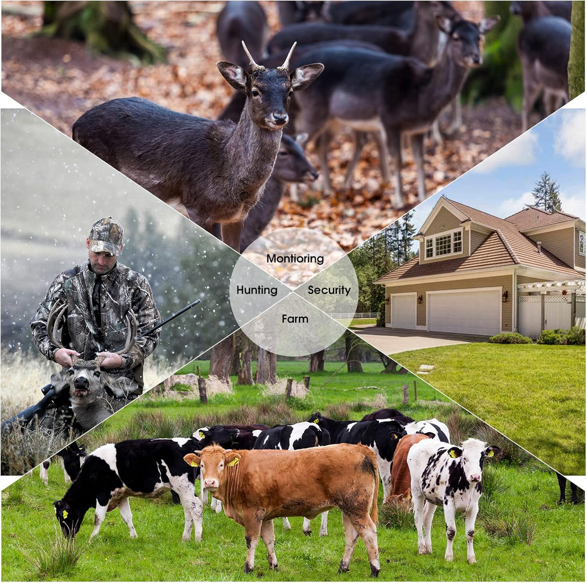 4K 30MP WiFi Trail Camera with 850nm Low Glow Night Vision and 32GB Card T60464