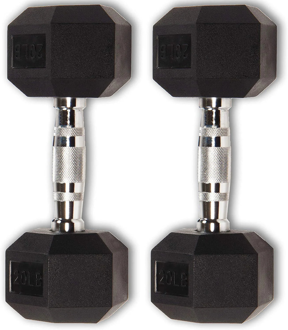20 lb Pair Hex Dumbbells M191176