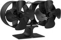 Wood Stove Fan with Thermometer Pack of 2 A21586